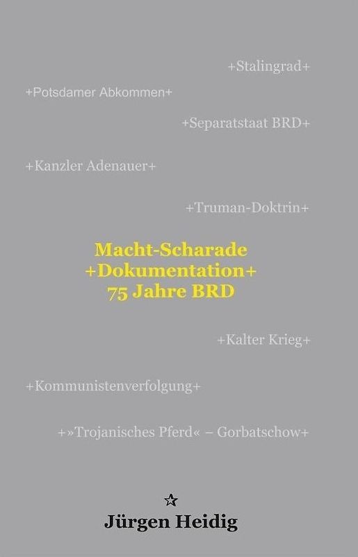 »Macht-Scharade +Dokumentation+ 75 Jahre BRD«
