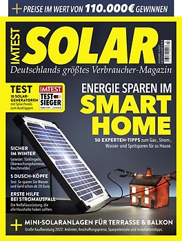 IMTEST Solar - Deutschlands größtes Verbraucher-Magazin