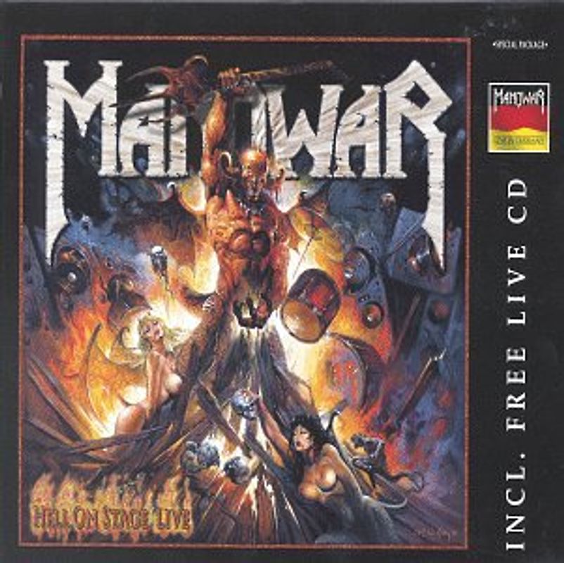 Manowar - Hell on Stage-Live [2.Disc, Limited Edition]