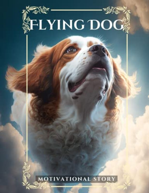 Flying Dog: A Journey of Hope and Love. Storybook, Motivational Book For kids, Children's books, Early reader books, dog Stories:,