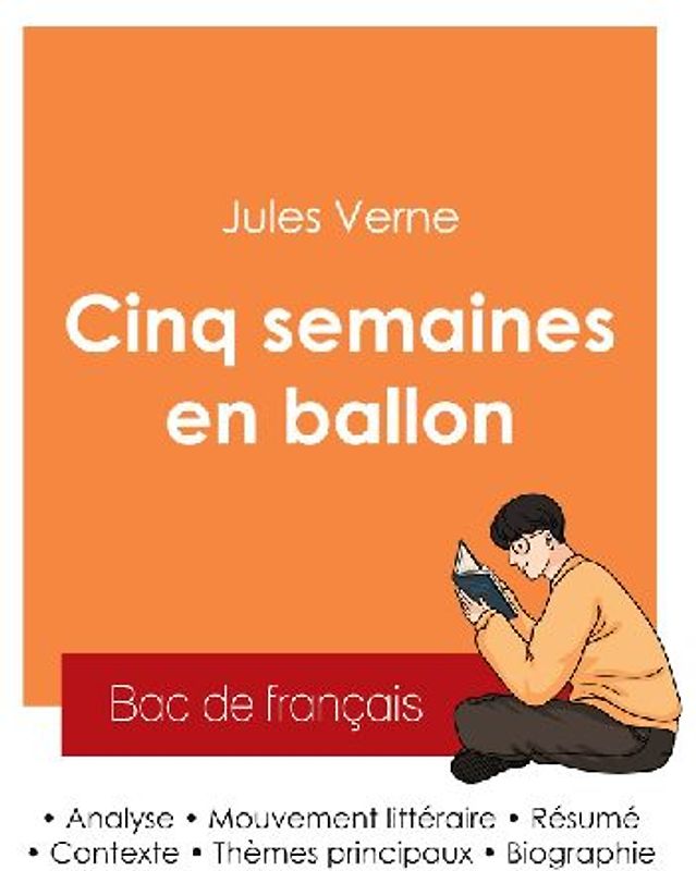 Réussir son Bac de français 2025 : Analyse du roman Cinq semaines en ballon de Jules Verne