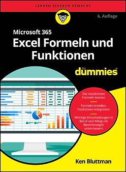 Microsoft 365 Excel Formeln und Funktionen für Dummies