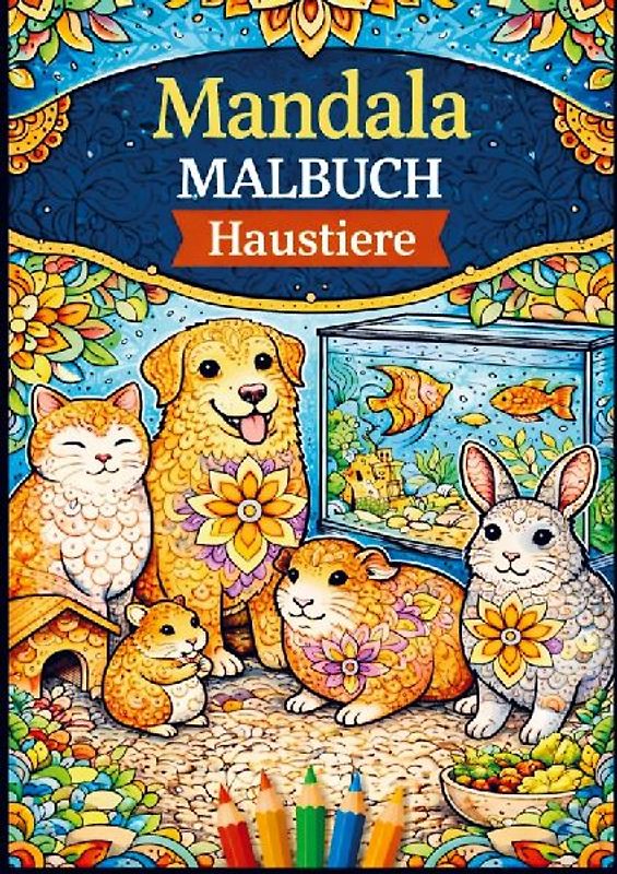 Mandala malbuch, Haustiere