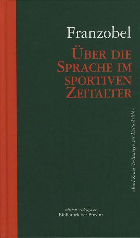 Die Sprache im sportiven Zeitalter