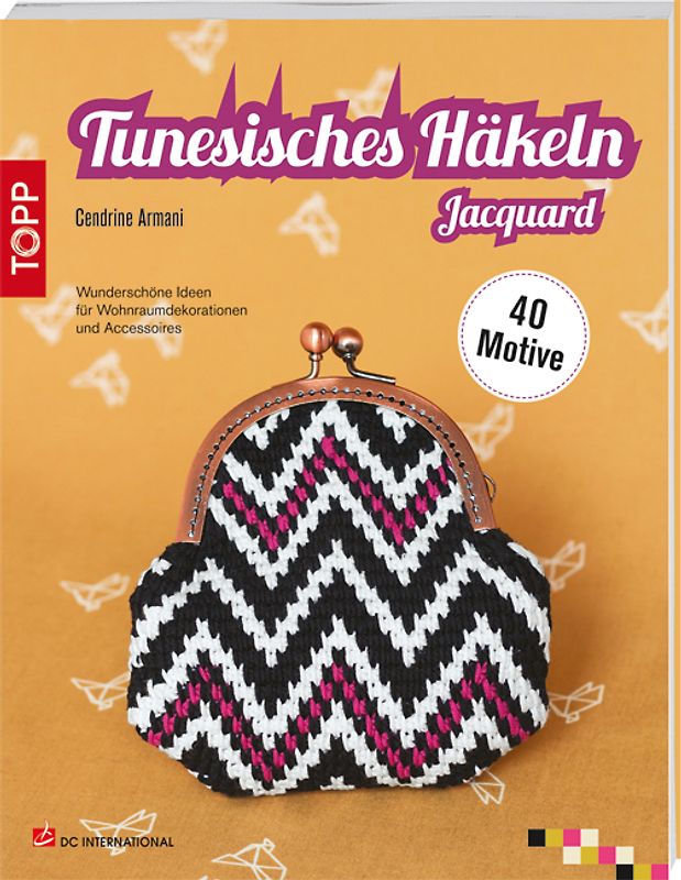 Tunesisches Häkeln Jacquard