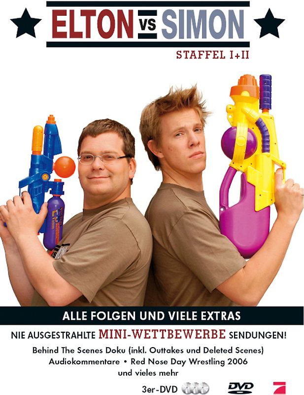 Elton vs. Simon - Staffel I + II (3DVD) DVD