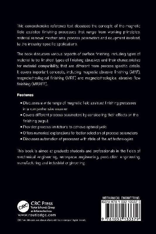 Magnetic Field Assisted Finishing