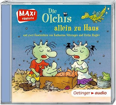 Die Olchis allein zu Haus und zwei Geschichten von Katharina Vöhringer und Ulrike Rogler (CD)
