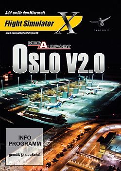 Flight Simulator X - Mega Airport Oslo v.20 PC Spiele