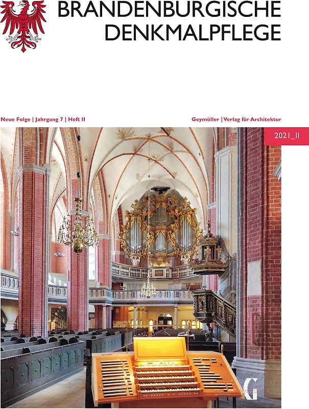 Brandenburgische Denkmalpflege | Neue Folge