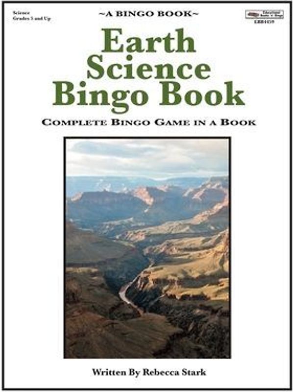 Earth Science Bingo Book: Complete Bingo Game In A Book