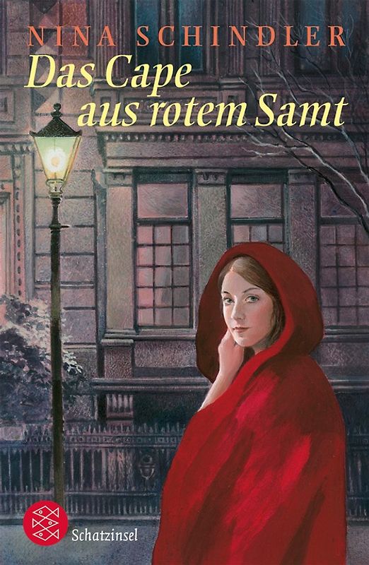 Das Cape aus rotem Samt