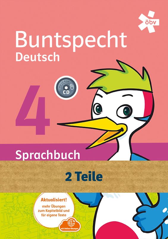 Buntspecht Deutsch 4, Schülerbuch mit CD-ROM