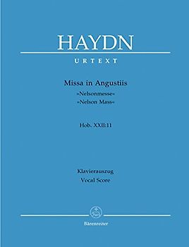 Missa in Angustiis Hob. XXII:11 ""Nelsonmesse"". Klavierauszug, Urtextausgabe