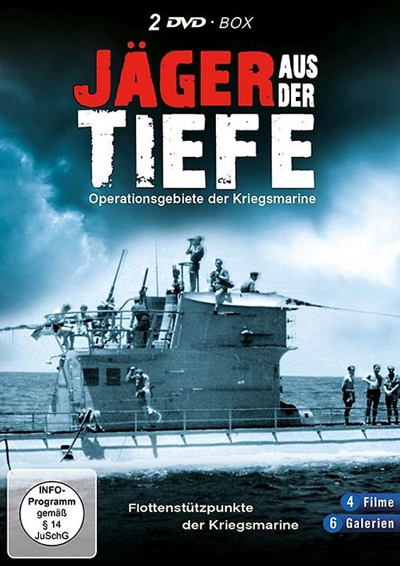 Jäger aus der Tiefe - Operationsgebiete der Kriegsmarine [2 DVDs] DVD