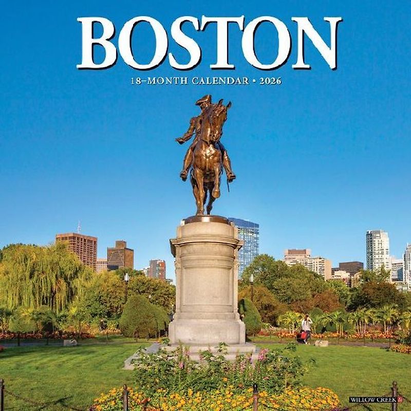 Boston 2026 12 X 12 Wall Calendar
