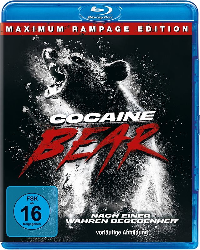 Cocaine Bear Blu-ray Disc