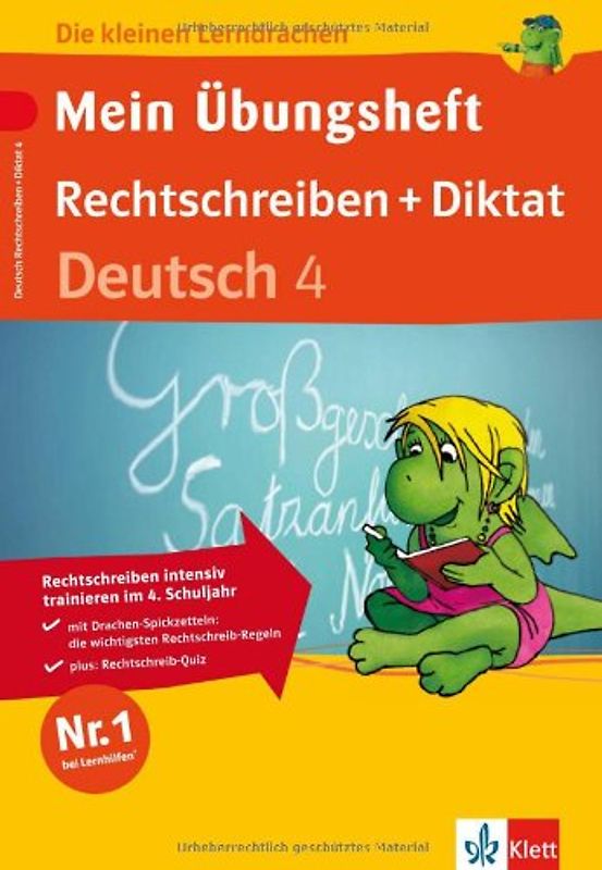 Mein Übungsheft. Rechtschreiben + Diktat. Deutsch 4. Schuljahr