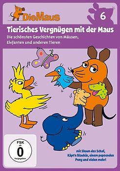 Die Sendung mit der Maus 6 - Tierisches Vergnügen mit der Maus DVD