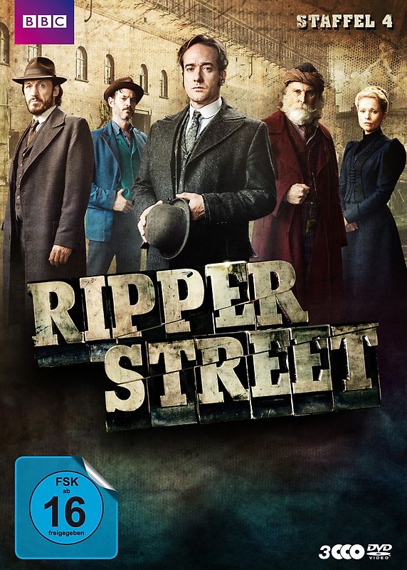 Ripper Street - Staffel 4 [3 Discs] DVD