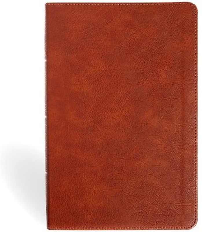 NASB Personal Size Giant Print Bible, Burnt Sienna Leathertouch, Indexed