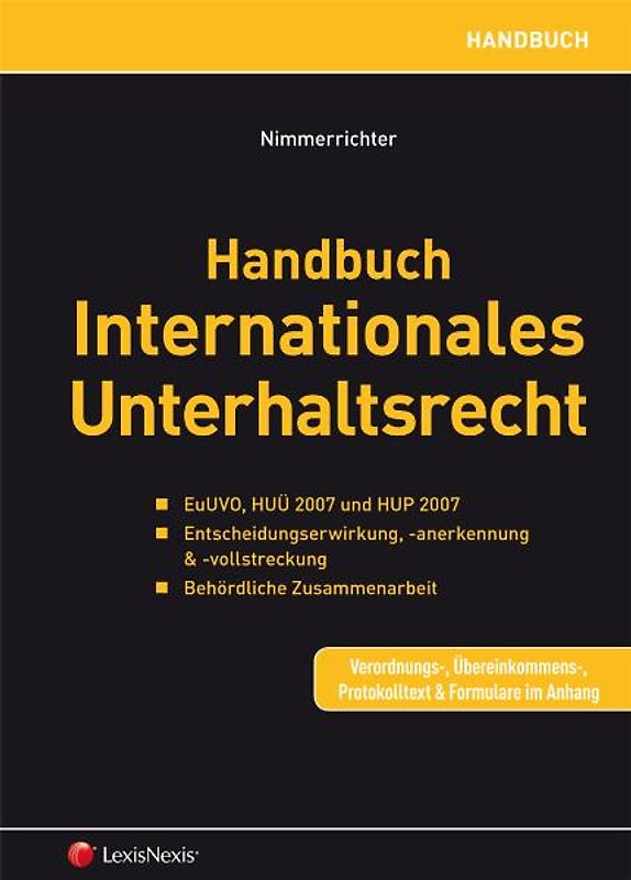 Handbuch Internationales Unterhaltsrecht
