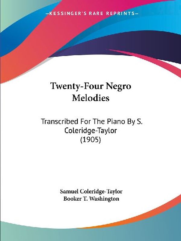 Twenty-Four Negro Melodies