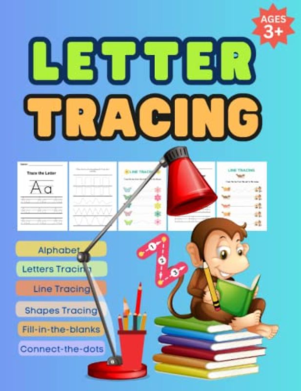 Letter Tracing: Handwriting Practice Book