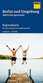 ADAC Regionalkarte 06 Berlin und Umgebung 1:150.000