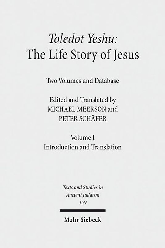 Toledot Yeshu: The Life Story of Jesus