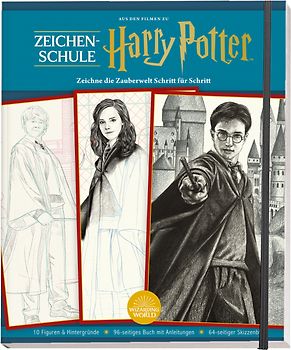 Aus den Filmen zu Harry Potter: Zeichenschule - Zeichne die Zauberwelt Schritt für Schritt