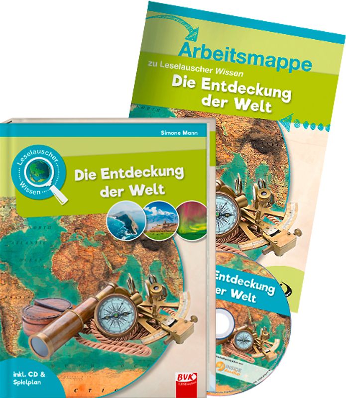 Set: Leselauscher Wissen: Die Entdeckung der Welt (inkl. CD)