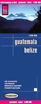 Reise Know-How Landkarte Guatemala, Belize (1:500.000). world mapping project