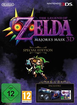 The Legend of Zelda: Majoras Mask 3D [Special Edition, Steelbook, Poster & Anstecknadel] Nintendo 3DS