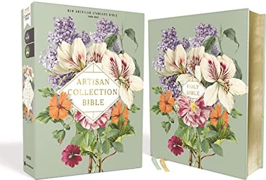 NASB, Artisan Collection Bible, Leathersoft, Sage Floral, Red Letter, 1995 Text, Comfort Print: New American Standard Bible, Sage Floral, Leathersoft, , Red Letter Edition, 1995 Text, Comfort Print