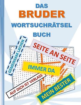 DAS BRUDER WORTSUCHRÄTSEL BUCH