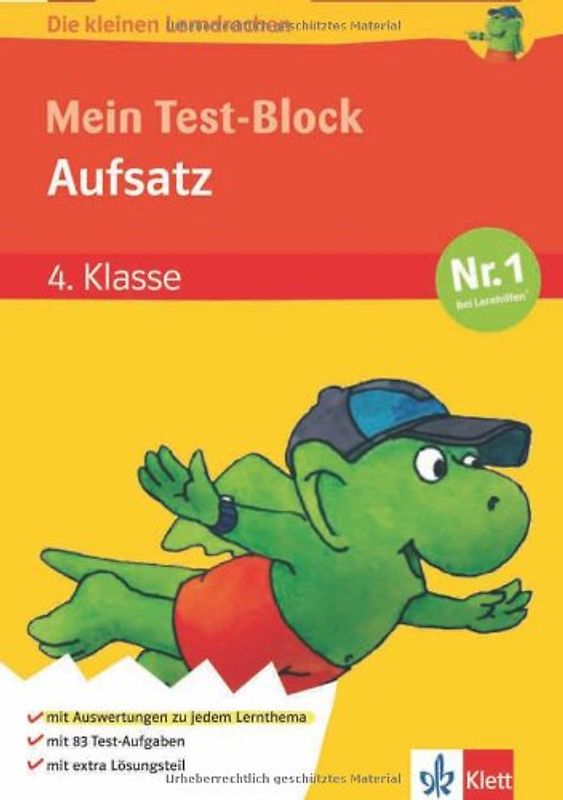 Mein Test-Block Aufsatz 4. Klasse