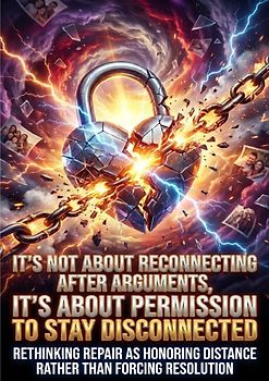 It's Not About Reconnecting After Arguments, It's About Permission to Stay Disconnected