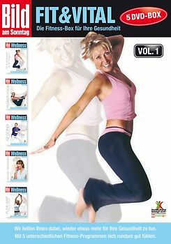 BamS - Fit und vital, Vol. 1: Die Fitness-Box für Ihre Gesundheit [5 DVDs] DVD