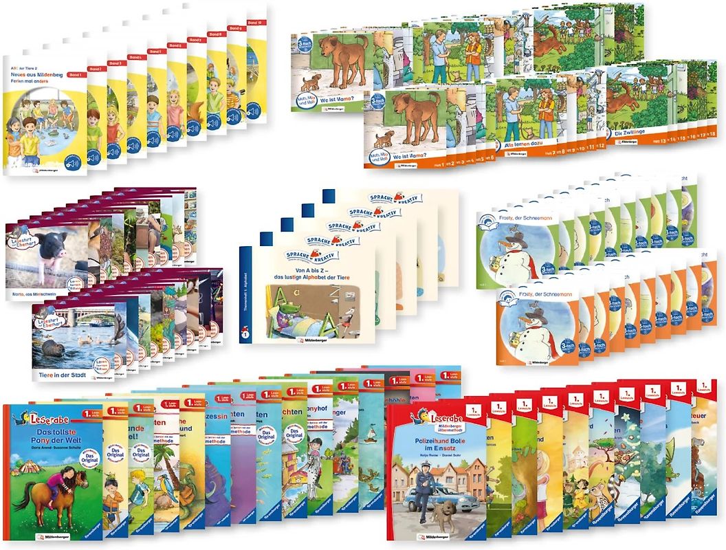 Das große Silben-Paket – Lesestufe 1