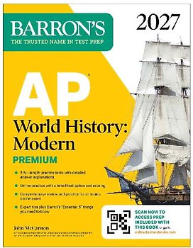 AP World History: Modern Premium, 2027: Prep Book with 5 Practice Tests + Comprehensive Review + Online Practice