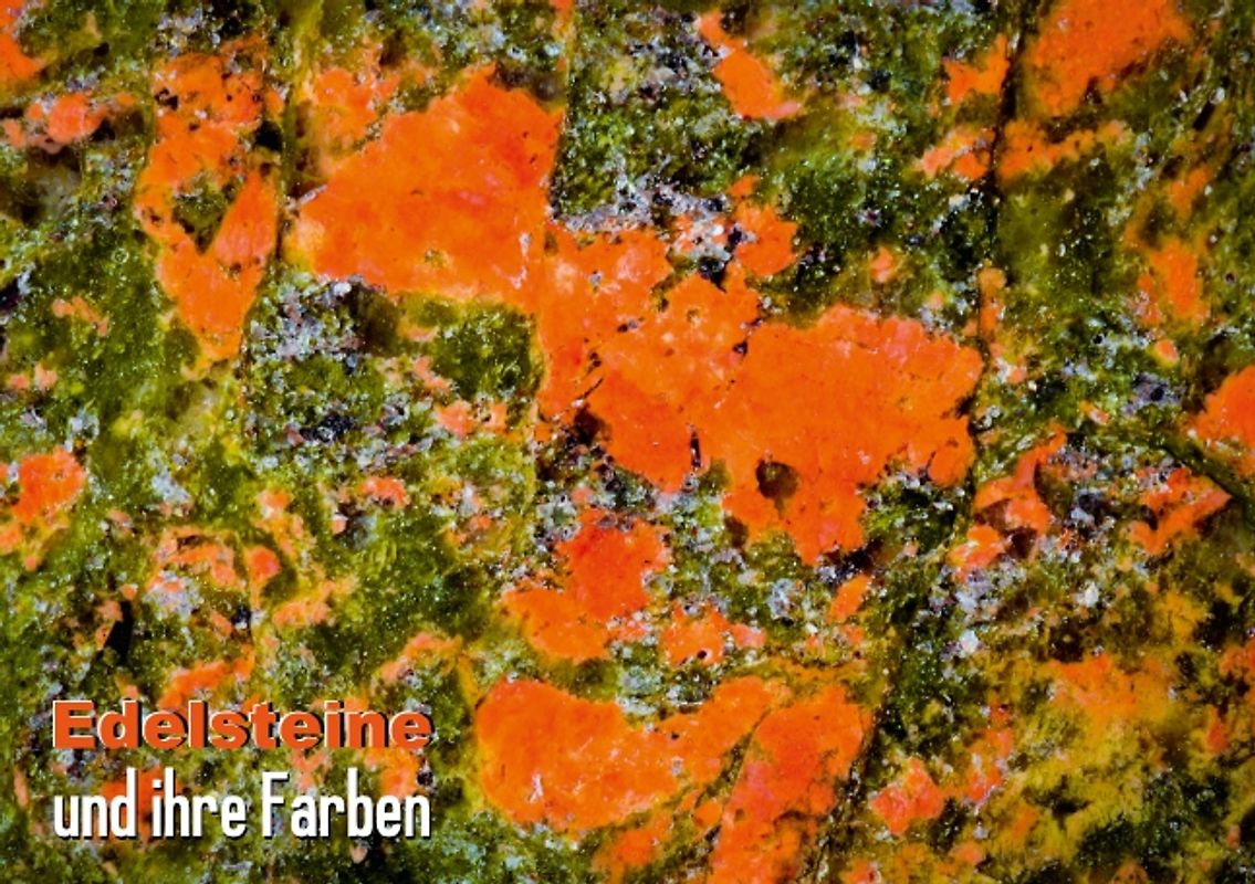 Edelsteine und ihre Farben (Tischaufsteller DIN A5 quer)