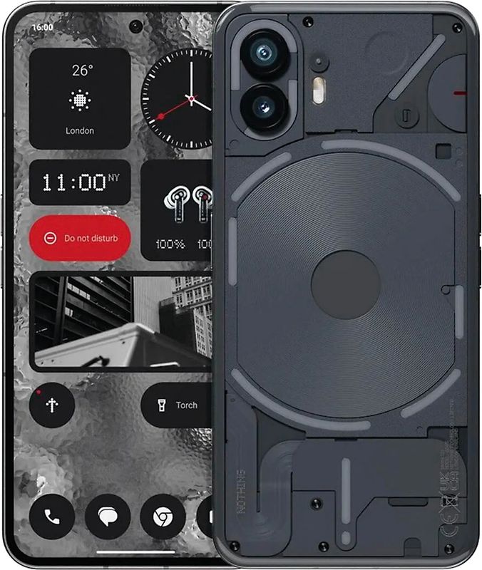 Nothing Phone (2) Dual SIM 128 Go gris