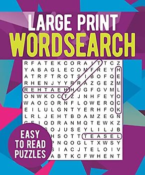 Large Print Wordsearch: Easy to Read Puzzles