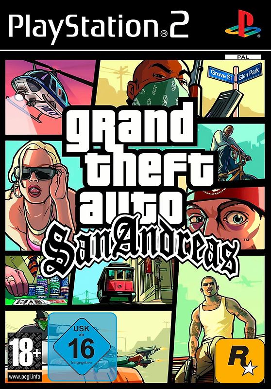 Grand Theft Auto: San Andreas PlayStation 2