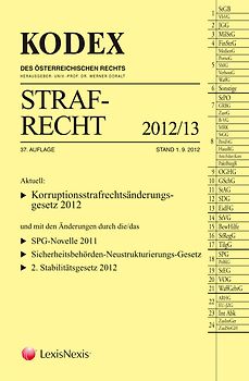 KODEX Strafrecht 2012/13