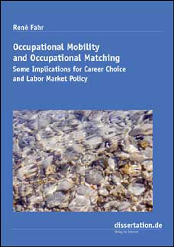 Occupational Mobility and Occupational Matching