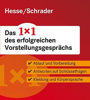 STARK Hesse/Schrader: Das 1x1 des erfolgreichen Vorstellungsgesprächs