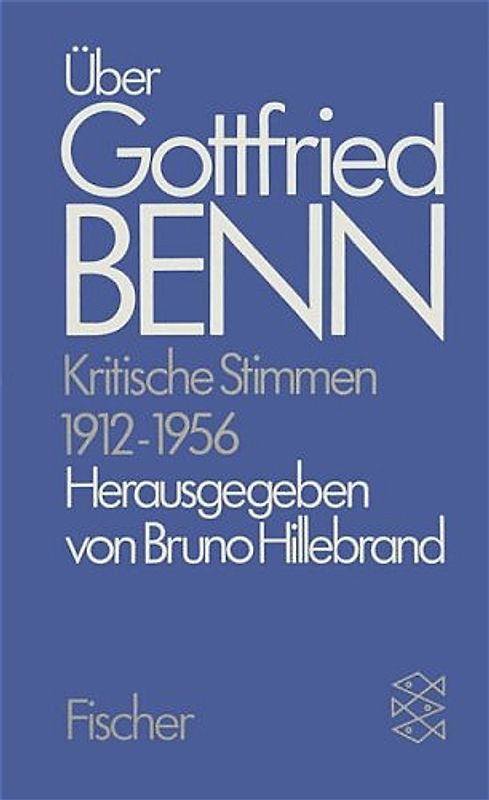 Über Gottfried Benn