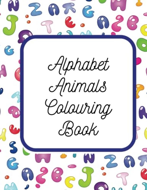 Alphabet Animals Colouring Book